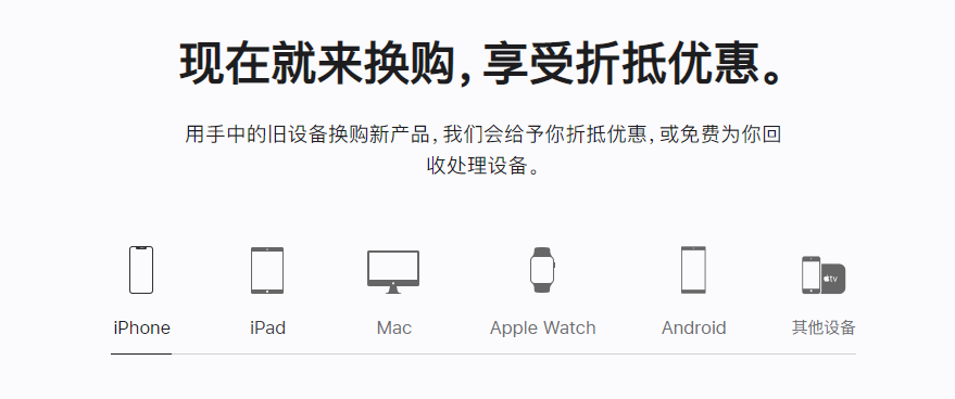 加格达奇苹果手机维修分享iPhone以旧换新的去处 