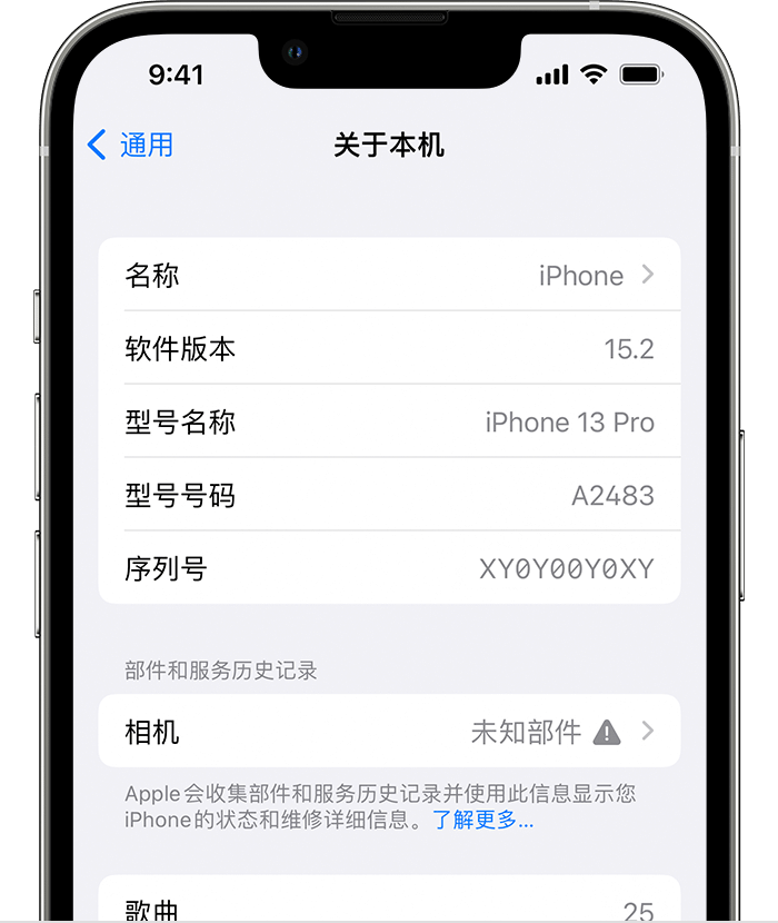 加格达奇苹果维修分享iPhone 出现提示相机“未知部件”是什么原因？ 